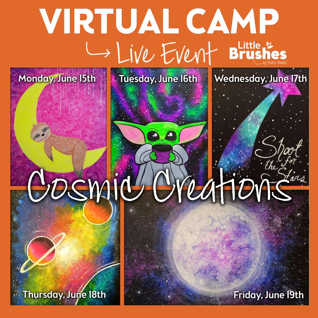FULL WEEK OF PAINTING CAMP